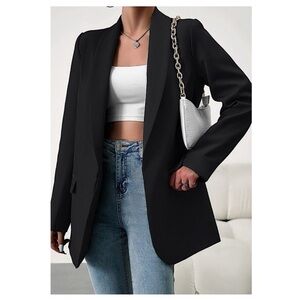 New Miss Sparkling black M stylish blazer that fits like a small.